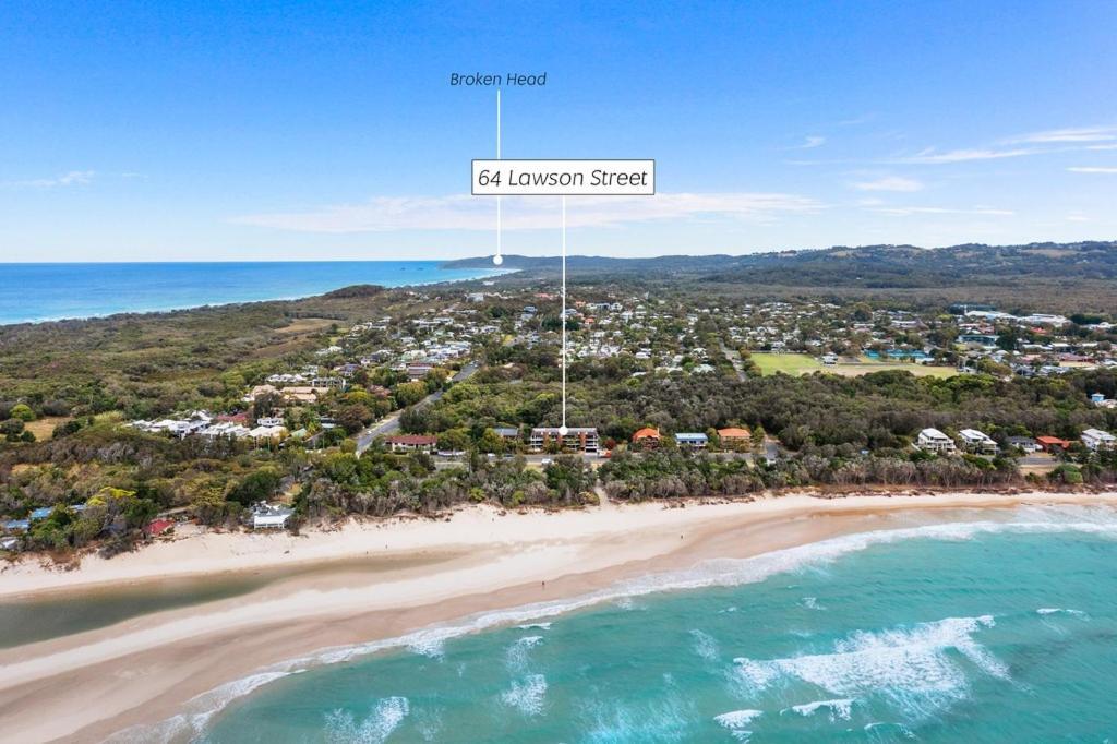 Byron Pacific Apartments - On Clarkes Beach Byron Bay Exteriör bild